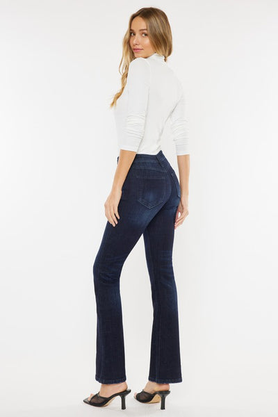 Loretta Petite High Rise Bootcut Jeans | KanCan