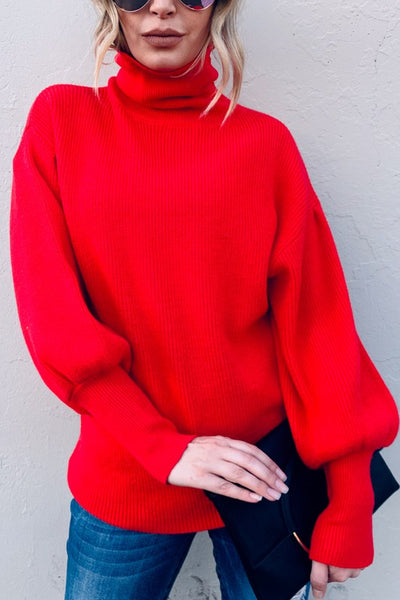 XOXO Bubble Sleeve Sweater