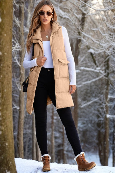 Quilted Puffer Vest