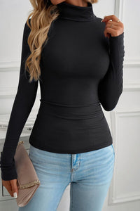 Ruth Mock Neck Long Sleeve