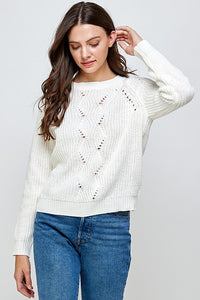 White Zin Sweater