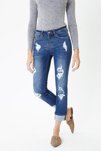 Shania  Distressed Jeans | KanCan