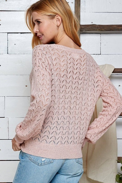 Rosé Sweater